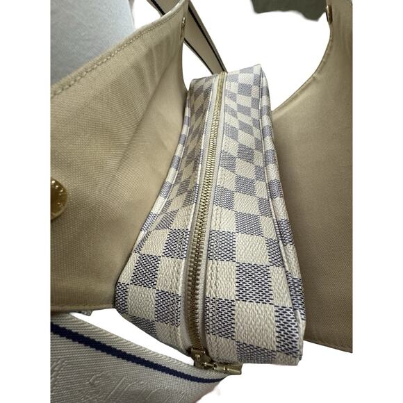 Louis Vuitton Naviglio Crossbody White Canvas Damier - Picture 3 of 10
